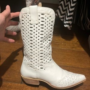 Vintage Nine West Cowboy Boots